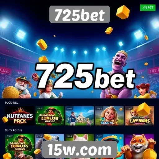 Análise das opções de jogos disponíveis na 725bet