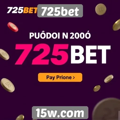 Estudo sobre promoções e bônus do 725bet